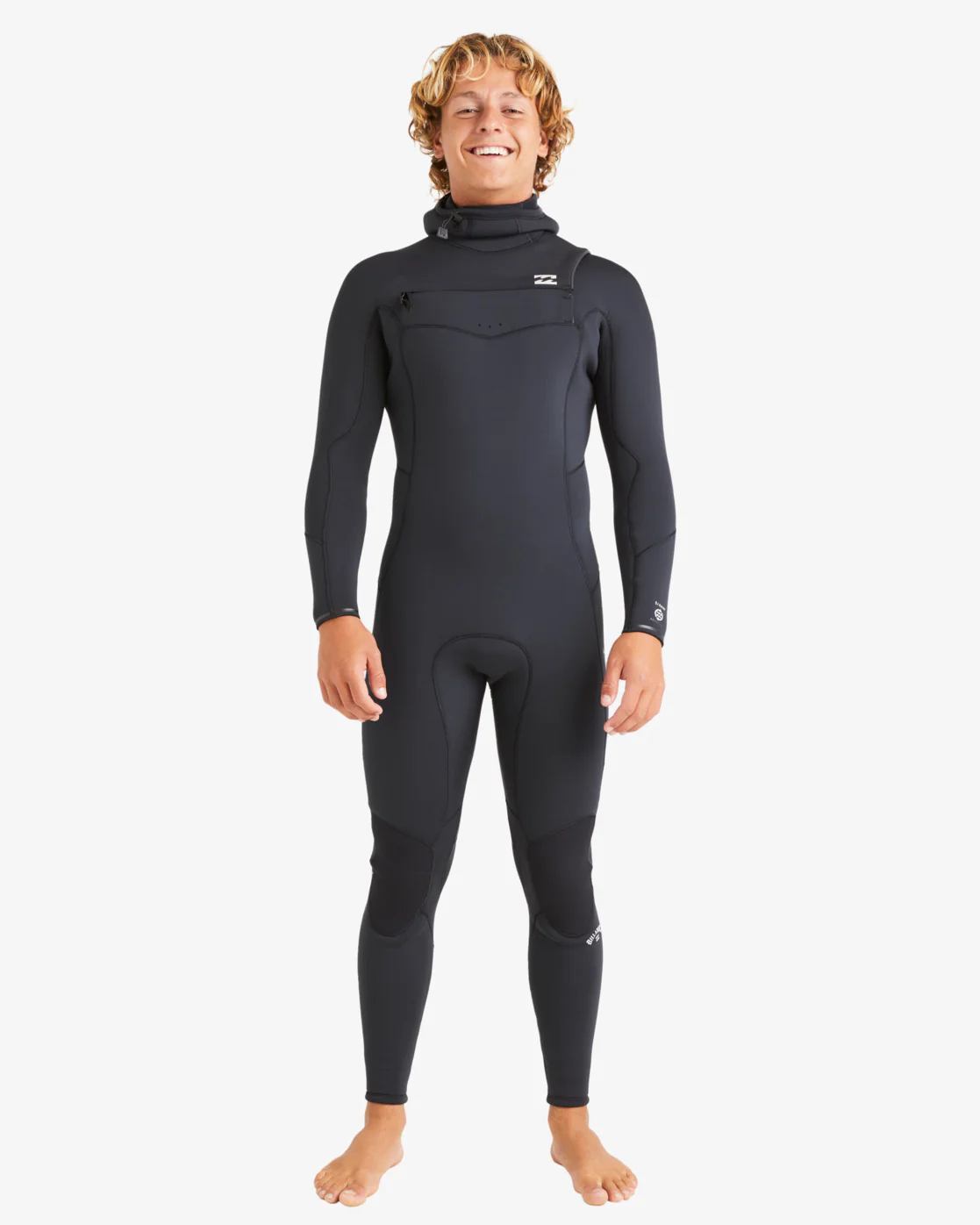 Billabong Absolute Natural 5:4mm Hooded Chest Zip Wetsuit Men - Image 4