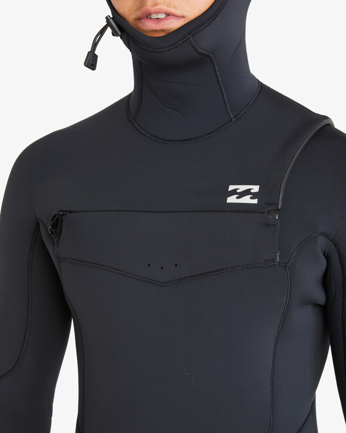 Billabong Absolute Natural 5:4mm Hooded Chest Zip Wetsuit Men - Image 5