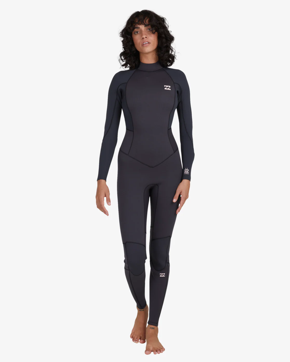 Billabong Launch 3:2mm Flatlock Wetsuit Women Black - Image 3