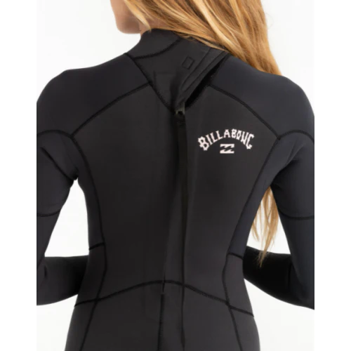 Billabong Launch 3:2mm Flatlock Wetsuit Women Black - Image 6