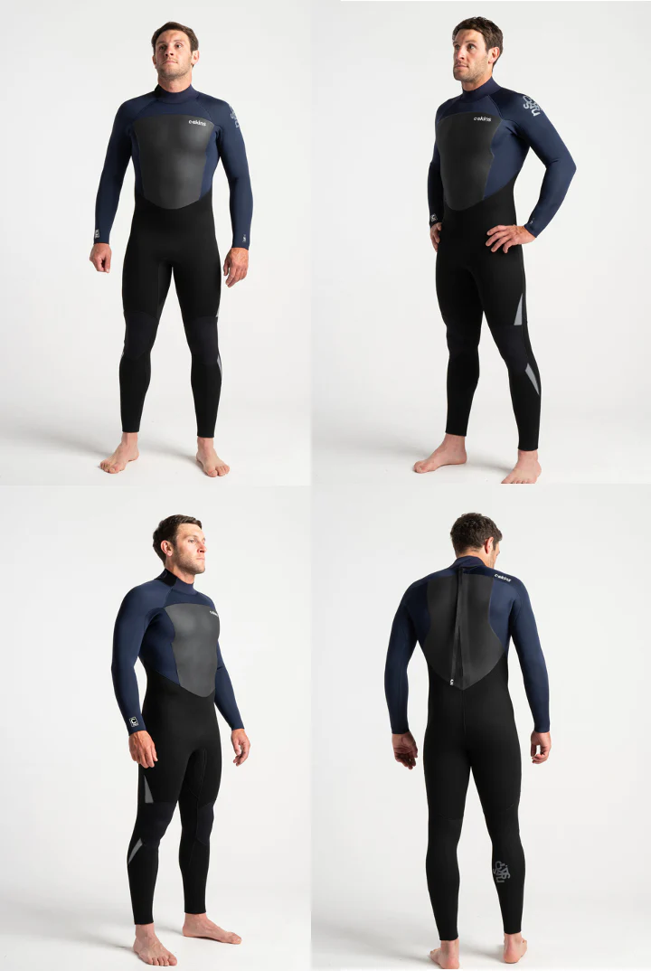 C-Skins Legend 5:4:3 Mens Winter Wetsuit Back Zip - Image 7