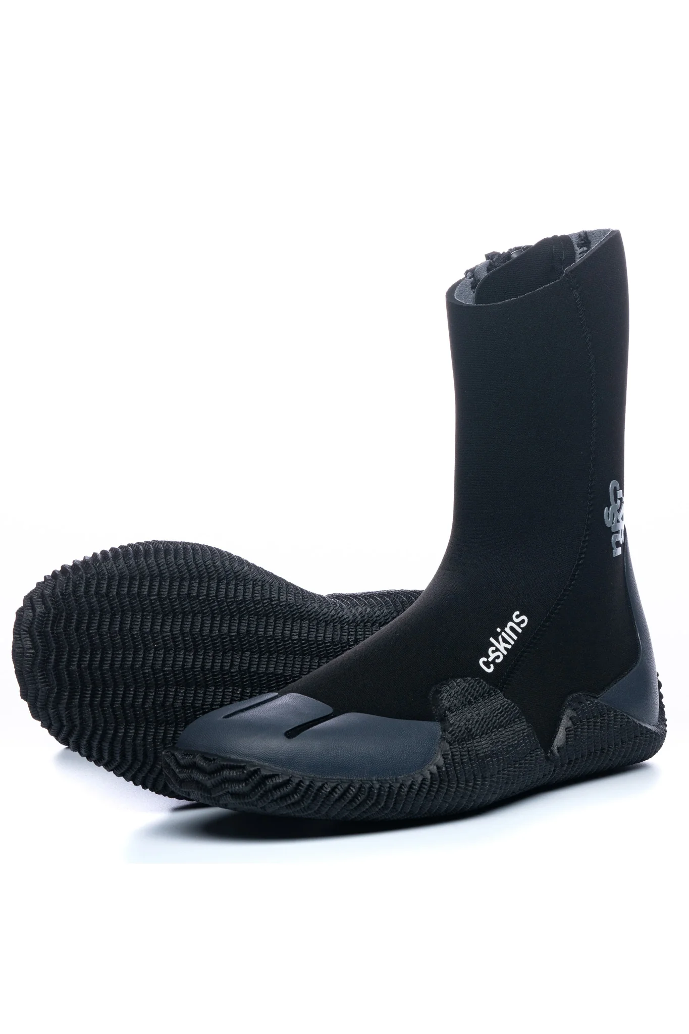 C-Skins Legend Adult 5mm Zipped Round Toe Wetsuit Boot - Image 4