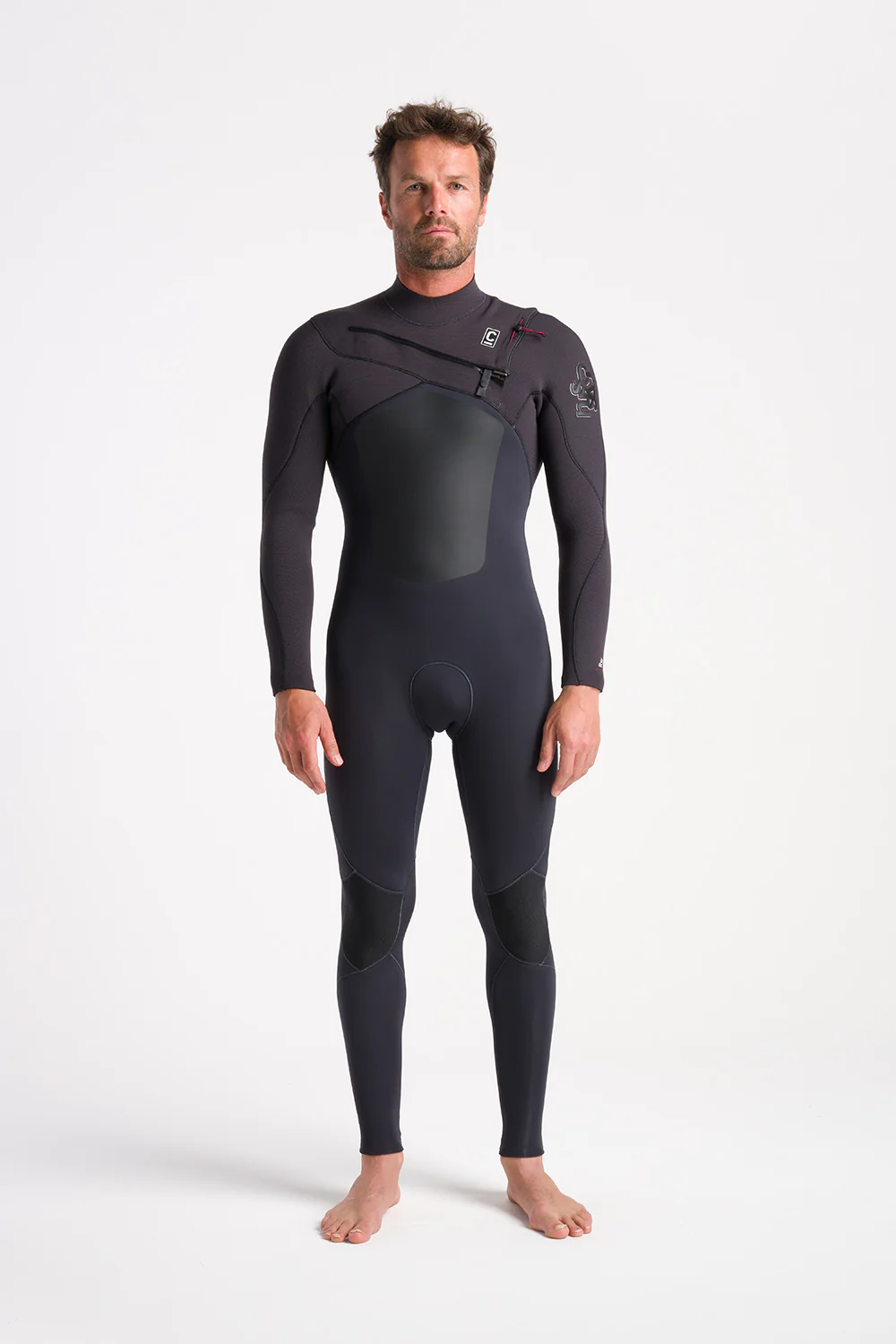 C-Skins NuWave ReWired 4:3 Mens Chest Zip Winter Wetsuit - Image 6