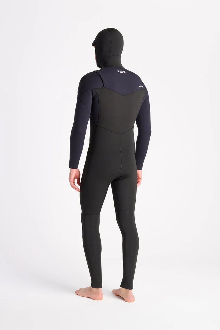 C-Skins NuWave Session 5:4 Mens Chest Zip Hooded Winter Wetsuit - Image 3