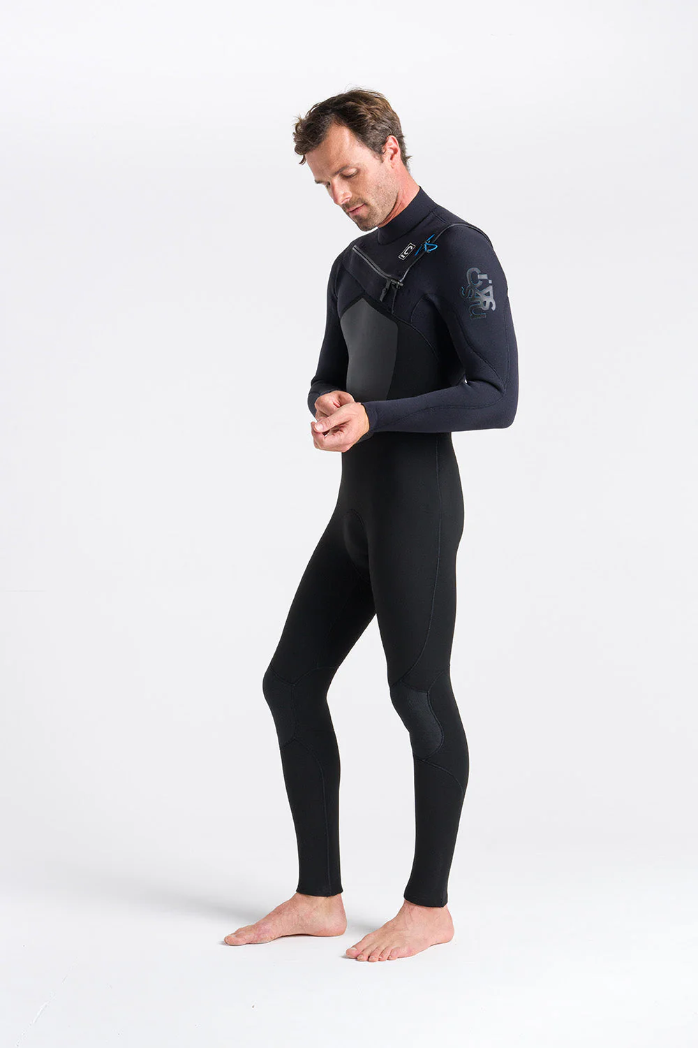 C-Skins Rewired Men 5:4 Chest Zip Winter Wetsuit 2023 - Image 3