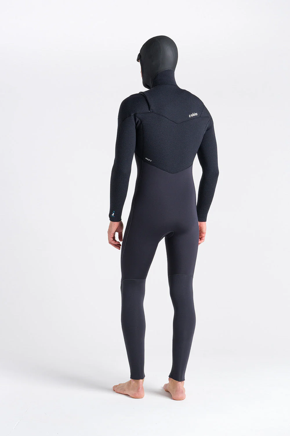 C-Skins Rewired Men 5:4 Hooded Winter Wetsuit 2023 - Image 3