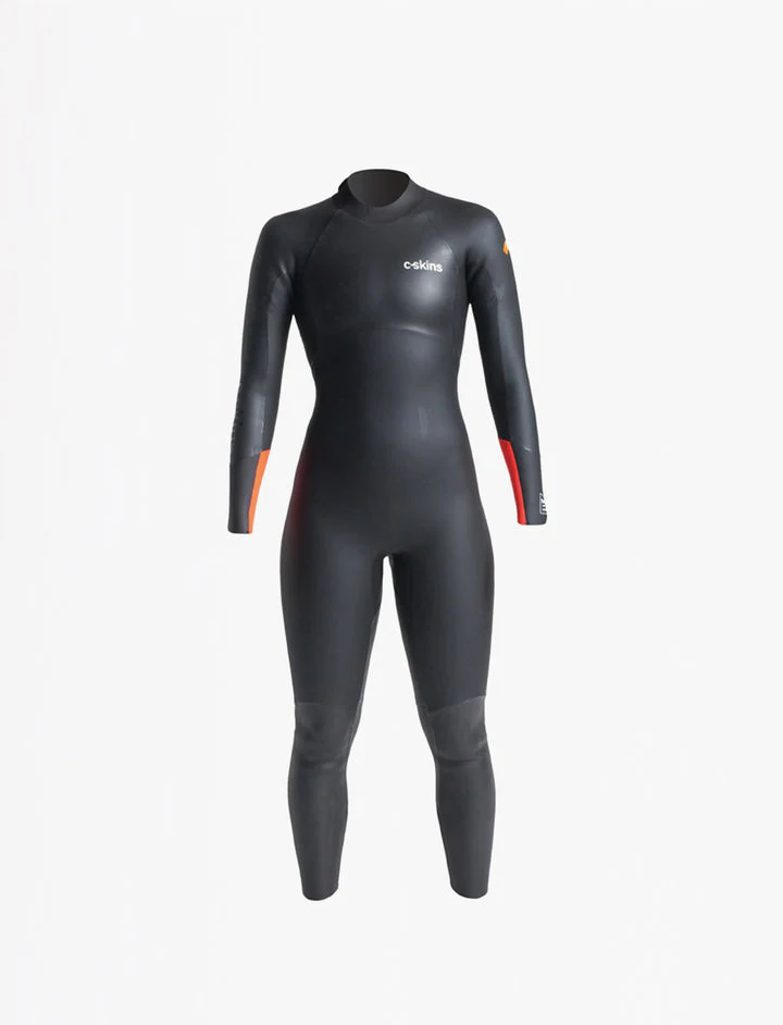 C-Skins Swim Research 4:3 Ladies Back Zip Wetsuit - Image 3