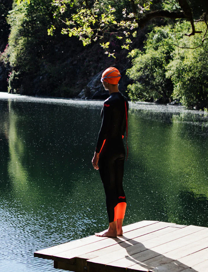 C-Skins Swim Research 4:3 Ladies Back Zip Wetsuit - Image 4