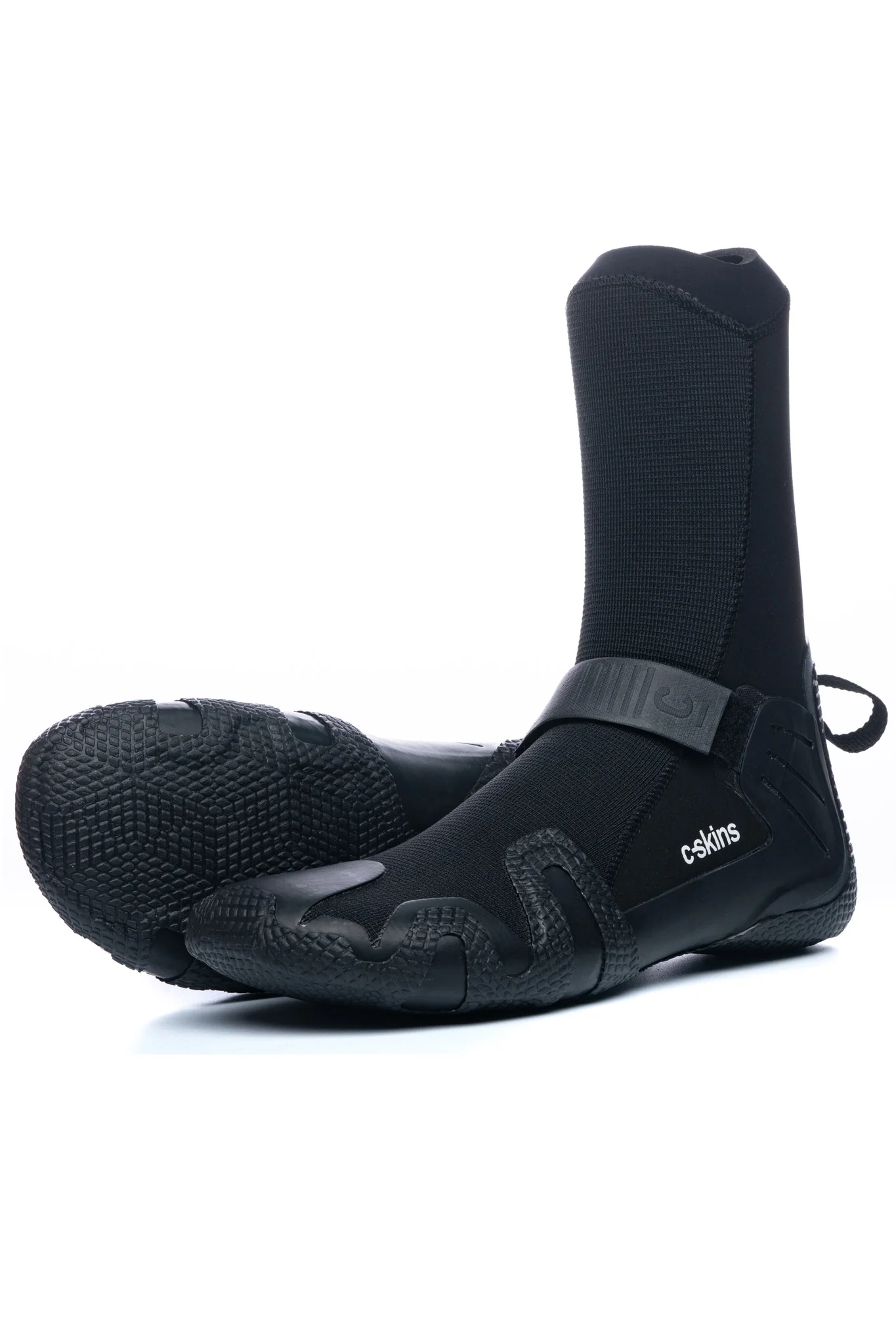 C-Skins Wired Round Toe Wetsuit Boots 7mm Adult - Image 4