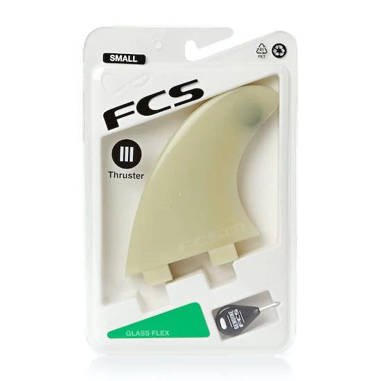 FCS I Small M3 Glass Flex Thruster Surfboard Fin - Image 3