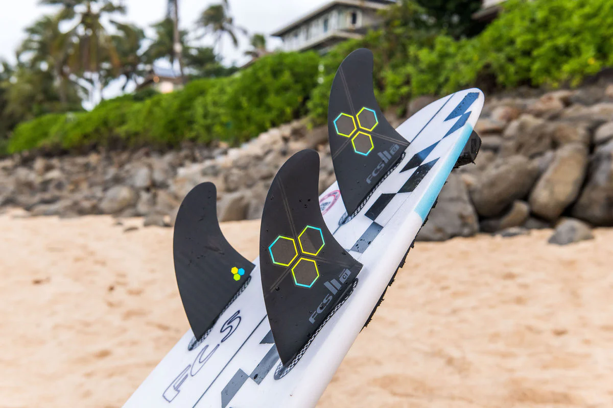 FCS II Large CI Channel Islands Upright Thruster Surfboard Fins - Image 4