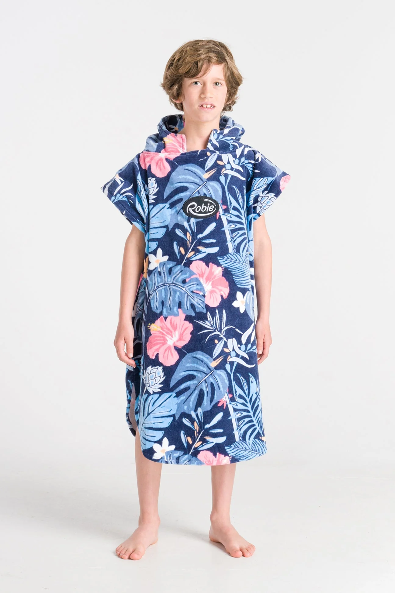 Robies Junior Hooded Changing Robe Short Sleeves - Image 10