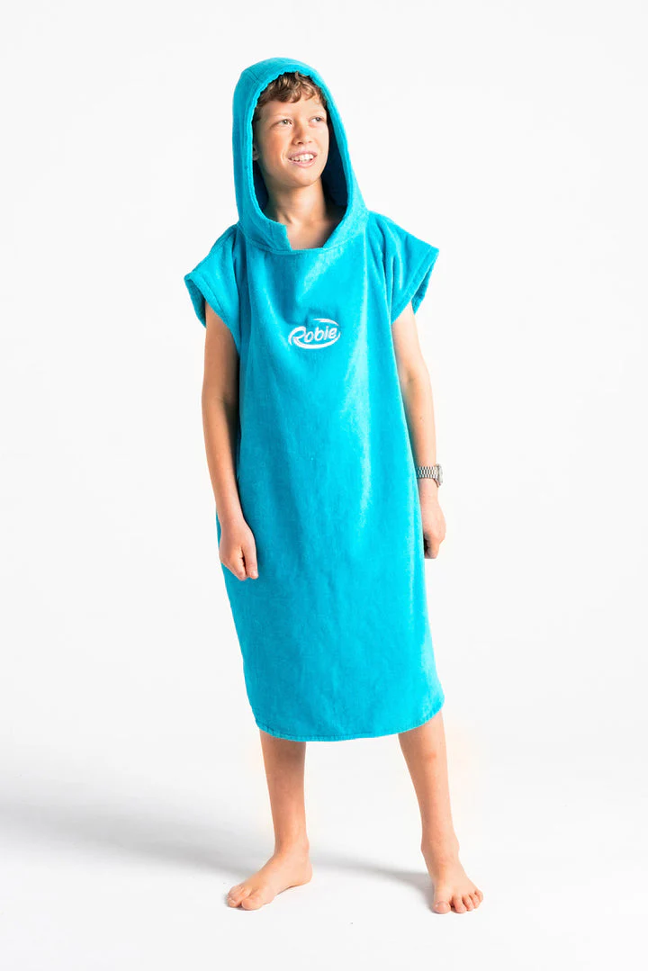 Robies Junior Hooded Changing Robe Short Sleeves - Image 3