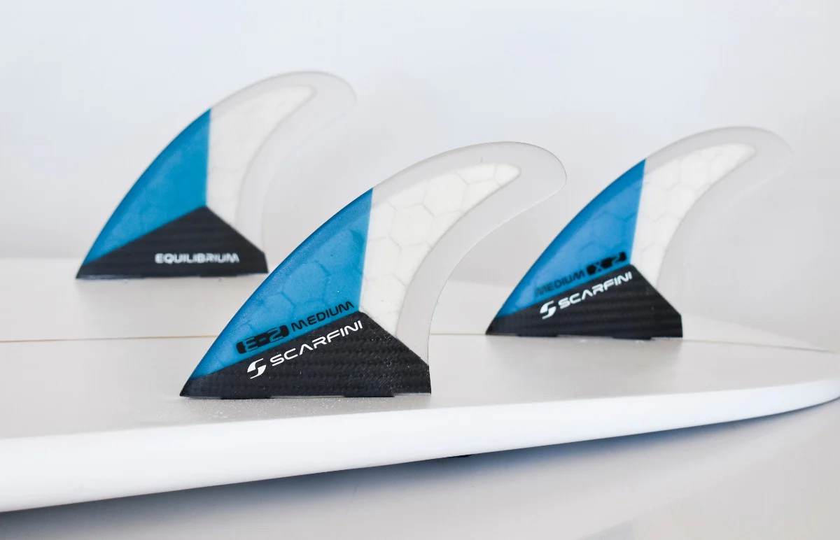 Scarfini FX E2 Medium Equilibrium Futures Thruster Surfboard Fin - Image 3
