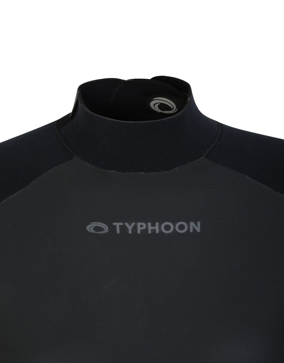 Typhoon Storm Ladies 5:4 Wetsuit Back Zip GBS Black - Image 3