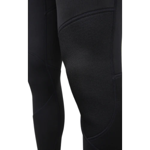 Typhoon Storm Men 3:2 Wetsuit Back Zip Flatlock Black - Image 4