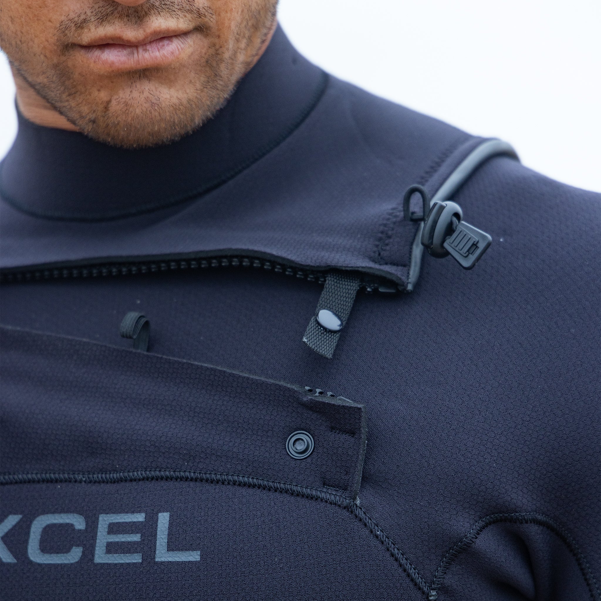 Xcel Comp+ 5:4 Men Chest Zip Winter Wetsuit - Image 13