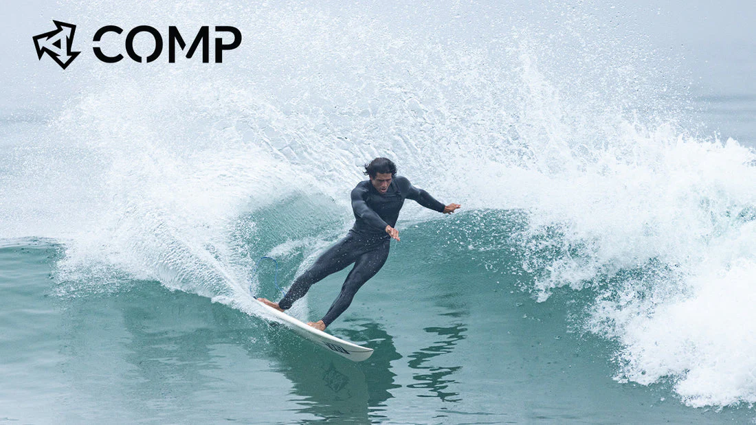 Xcel Comp 4:3mm Men Wetsuit Chest Zip Black - Image 3