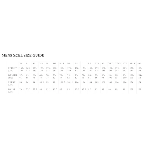 Xcel Infiniti LTD 5:4 Men Winter Wetsuit - Image 7